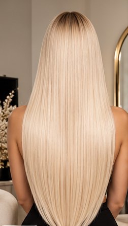 18 inch extensions worn
