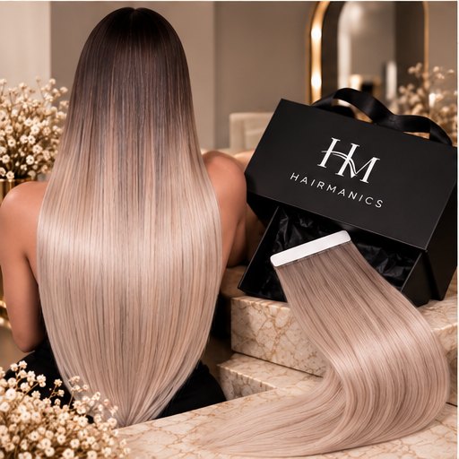 Rooted ash extensions with the Hairmanics box